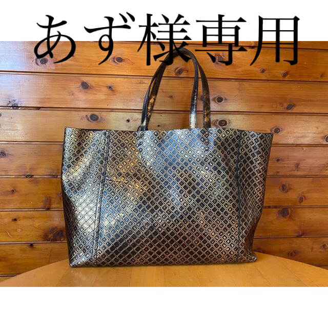 BOTTEGA VENETA トートバッグ イントレッチオ　ミラージュ ゴールド