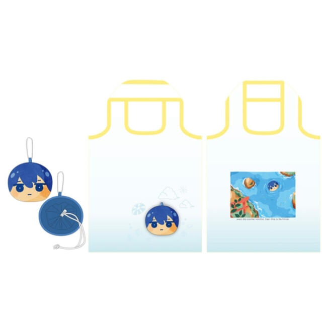 TAITO(タイトー)のFree!   七瀬遙 松岡凛　おまんじゅうエコバッグ エンタメ/ホビーのおもちゃ/ぬいぐるみ(キャラクターグッズ)の商品写真