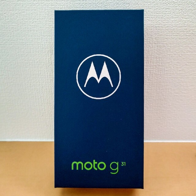 Motorola(モトローラ)のMOTOROLA スマートフォン moto g31 ベイビーブルー PASU00 スマホ/家電/カメラのスマートフォン/携帯電話(スマートフォン本体)の商品写真