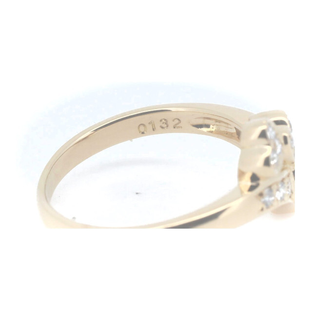 POLA(ポーラ)のポーラ ダイヤモンド リング 指輪 15号 0.30ct K18YG(18金 イエローゴールド) レディースのアクセサリー(リング(指輪))の商品写真