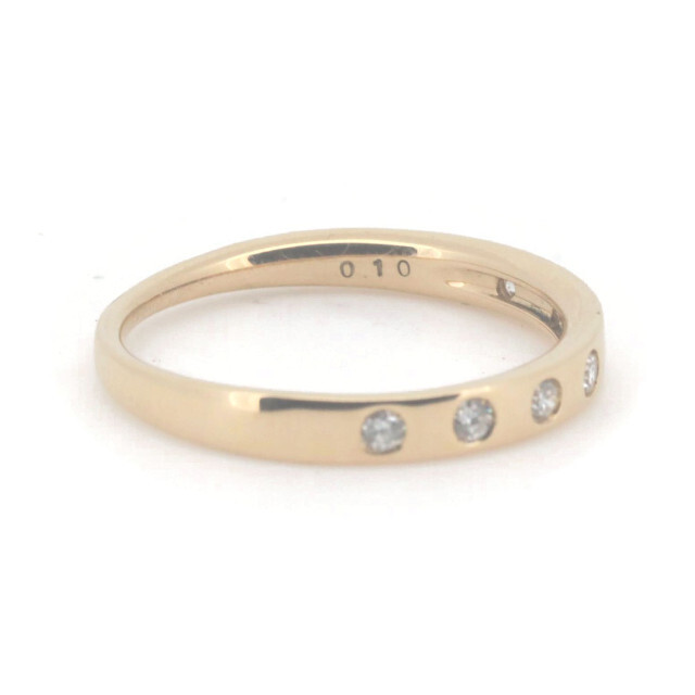 スタージュエリー ダイヤモンド リング 指輪 10号 0.10ct K18YG(18金