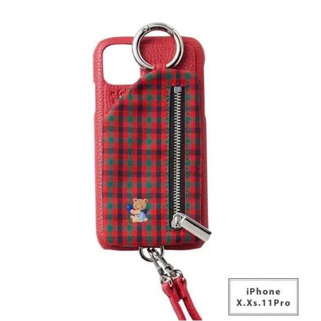 familiar(ファミリア)のajew ファミリア エジュー　iPhone11pro X Xs 新品 スマホ/家電/カメラのスマホアクセサリー(iPhoneケース)の商品写真