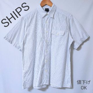 シップス(SHIPS)の【SHIPS】半袖　チェック　シャツ(シャツ)