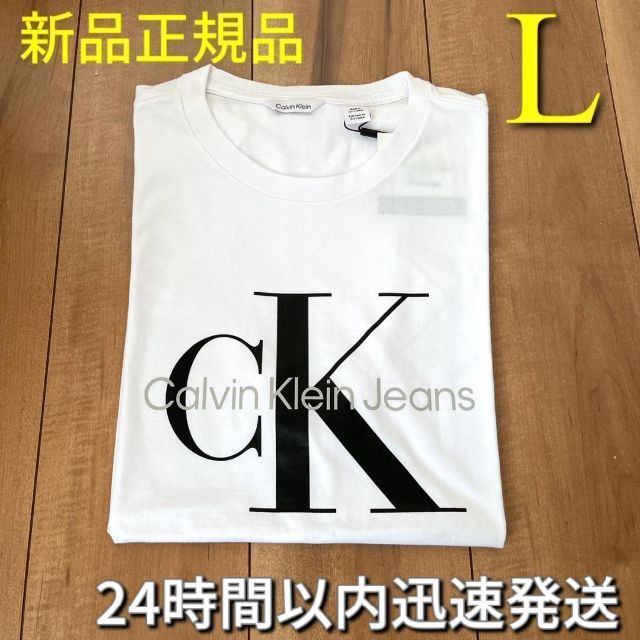 Calvin Klein(カルバンクライン)のカルバンクライン　Tシャツ　メンズ　　新品　　CK ビッグロゴ　ゲス　ディーゼル メンズのトップス(Tシャツ/カットソー(半袖/袖なし))の商品写真