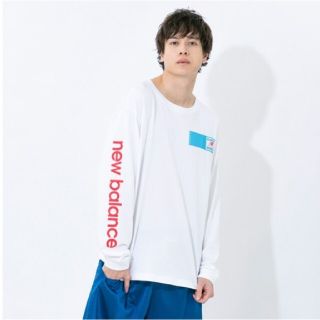 ニューバランス(New Balance)のnew balance ニューバランス Tシャツ 長袖(Tシャツ/カットソー(七分/長袖))