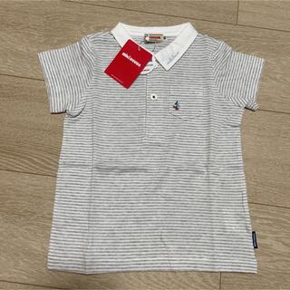 ミキハウス(mikihouse)のミキハウス ポロシャツ　新品未使用　タグ付き　90サイズ(Tシャツ/カットソー)