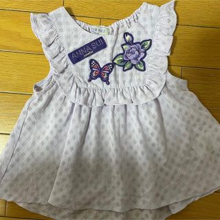 アナスイミニ(ANNA SUI mini)のアナスイミニ  トップス　ワンピース　チュニック　S 90 100(Tシャツ/カットソー)