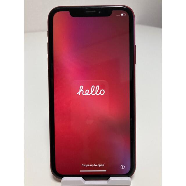 iPhonexr 64GB red SIMフリー