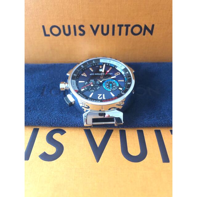 LOUIS VUITTON(ルイヴィトン)のルイヴィトン タンブール レガッタ ダミエラバーストラップ メンズの時計(腕時計(アナログ))の商品写真