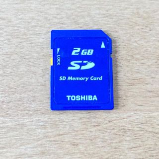 トウシバ(東芝)の【2GB】SDカード TOSHIBA(PC周辺機器)