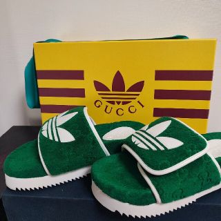 グッチ(Gucci)の最終値下げ Gucci × adidas コラボ サンダル(サンダル)