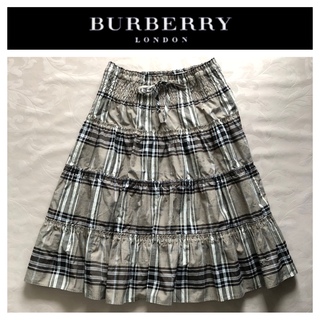 バーバリー(BURBERRY)のBURBERRY  LONDON  バーバリーロンドン　スカート　【完売品】(ひざ丈スカート)