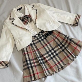 バーバリー(BURBERRY)の専用⭐︎⭐︎バーバリー　入学式　セットアップ　スーツ　120(ドレス/フォーマル)