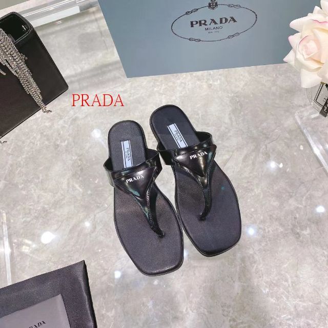 PRADA プラダ ビーチサンダル 24cm www.dara.co.id