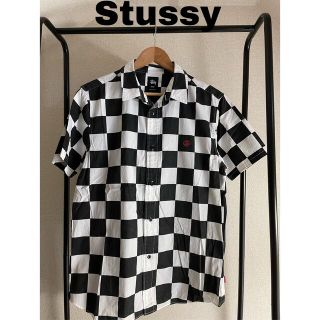 ステューシー(STUSSY)のStussy ステューシー　半袖シャツ　ブロックチェックシャツ(シャツ)