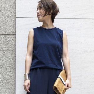 アパルトモンドゥーズィエムクラス(L'Appartement DEUXIEME CLASSE)のL' Appartement  3PACK TANKTOP[ネイビー](タンクトップ)