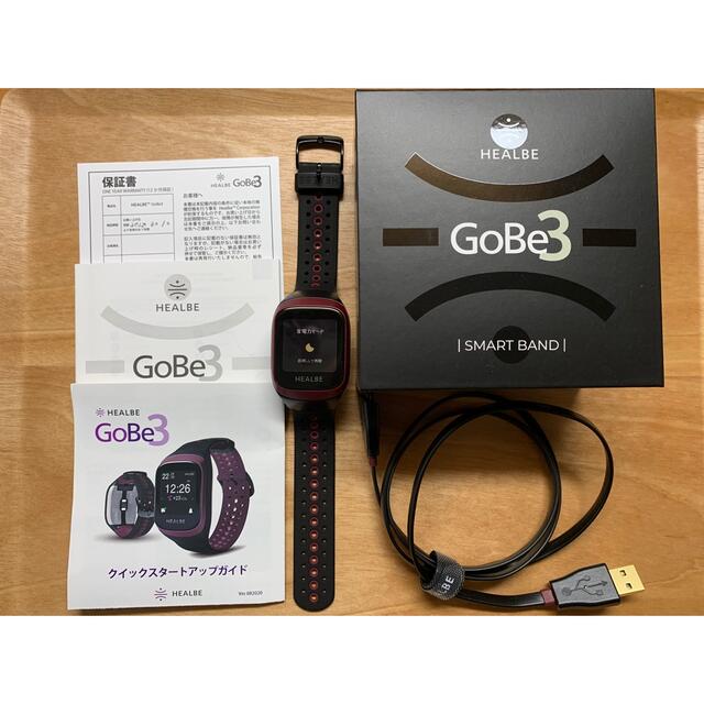 スポーツ/アウトドアスマートウォッチ　HEALBE GoBe3 保証書付