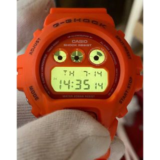 G-SHOCK/ビンテージ/DW-6900/三つ目/クレイジーカラー/オレンジ