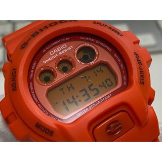 G-SHOCK/ビンテージ/DW-6900/三つ目/クレイジーカラー/オレンジ