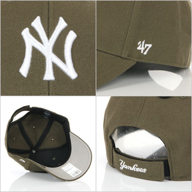 47 Brand(フォーティセブン)の【新品】47BRAND MVP キャップ NY ニューヨーク ヤンキース 帽子 メンズの帽子(キャップ)の商品写真