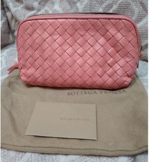 ボッテガヴェネタ(Bottega Veneta)のボッテガヴェネタ☆ピンク☆ポーチ(ポーチ)