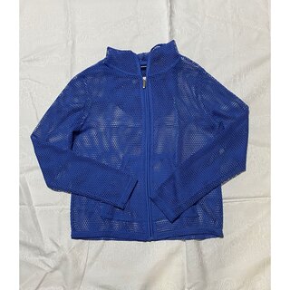 ロキエ(Lochie)のvintage  used  mesh  zip up tops(Tシャツ(半袖/袖なし))