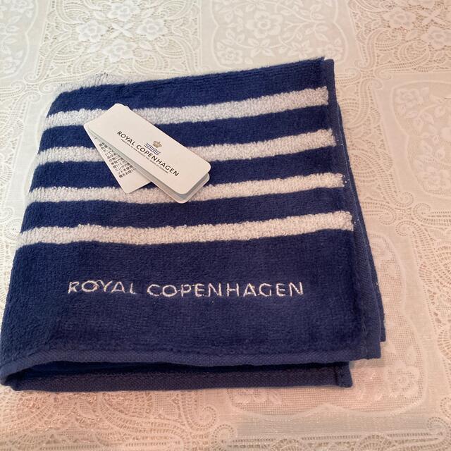 ROYAL COPENHAGEN(ロイヤルコペンハーゲン)のロイヤルコペンハーゲン　タオルハンカチ　ハンカチ レディースのファッション小物(ハンカチ)の商品写真