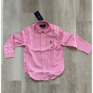 ラルフローレン(Ralph Lauren)のお値下げ！新品未使用　ラルフローレン　シャツ　ボーイズ　サイズ4/4T(その他)