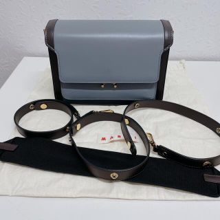 マルニ(Marni)のマルニ　トランク　ショルダーバッグ　MARNI レザー(ショルダーバッグ)