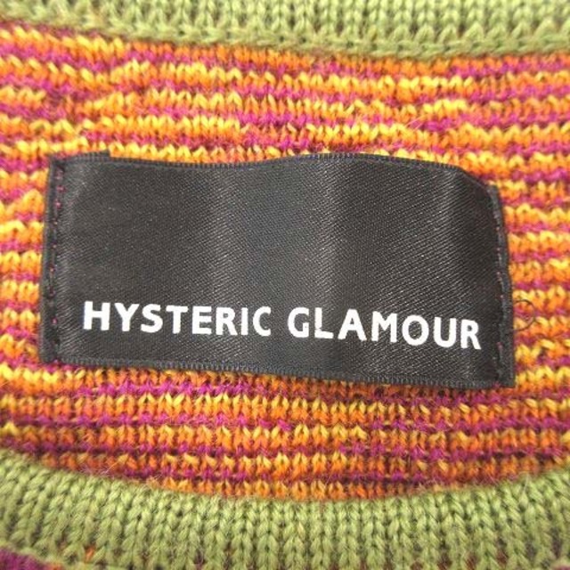 HYSTERIC GLAMOUR(ヒステリックグラマー)のヒステリックグラマー 美品 長袖 ニット セーター プルオーバー 花柄 フリー レディースのトップス(ニット/セーター)の商品写真