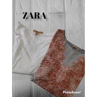 ザラ(ZARA)のZARA Tシャツ 2点セット(Tシャツ(半袖/袖なし))