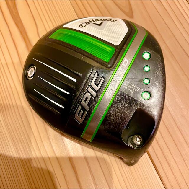 Callaway Golf(キャロウェイゴルフ)のEPIC SPEED 9.0° ドライバーヘッド　ヘッドカバー付 スポーツ/アウトドアのゴルフ(クラブ)の商品写真