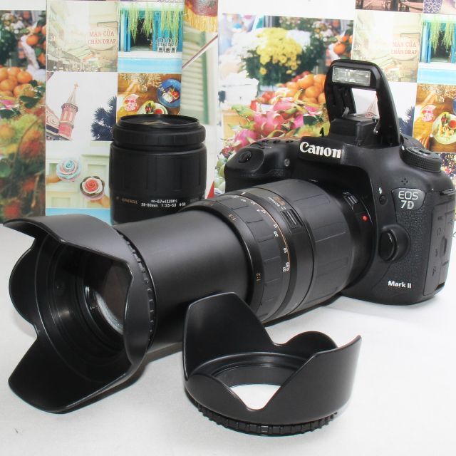 ❤️予備バッテリー付❤️Canon EOS 7D Mark II ダブルズーム ❤️予備バッテリー付❤️Canon EOS 7D Mark II ダブルズーム