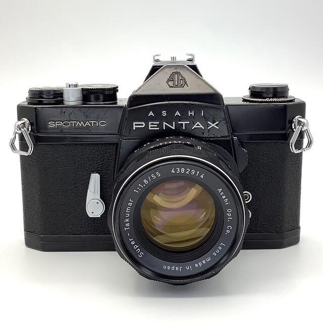 PENTAX(ペンタックス)のアサヒペンタックス SP SPOTMATIC／Takumar 55mm f1.8 スマホ/家電/カメラのカメラ(フィルムカメラ)の商品写真