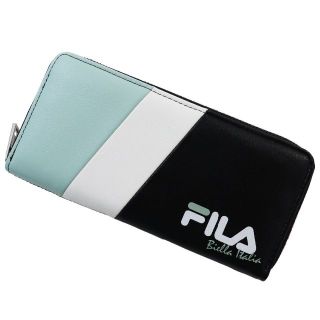 フィラ(FILA)のFILA フィラ 長財布 ロングウォレット アダプト ラウンド★ミント【新品】(財布)