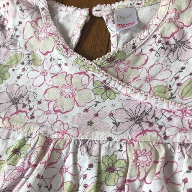 NEXT(ネクスト)のNEXT ワンピース　& zara baby ハーフレギンス キッズ/ベビー/マタニティのベビー服(~85cm)(ワンピース)の商品写真