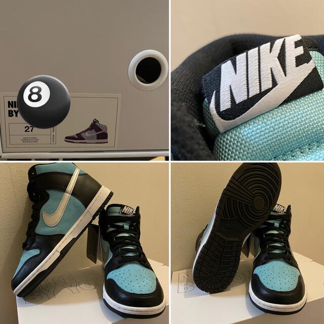 NIKE ナイキ ダンクハイ dunk ナイキバイユー NIKEBYYOU 9