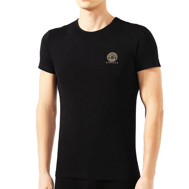 VERSACE - 10 VERSACE メデューサ ブラック 2枚セット Tシャツ size 5 