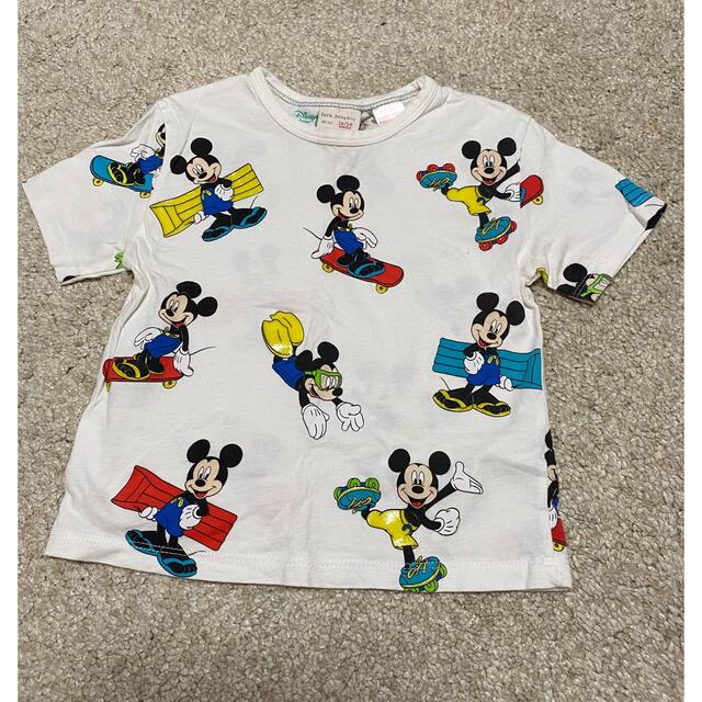 ZARA KIDS(ザラキッズ)のZARA baby Boy ミッキーTシャツ　86cm キッズ/ベビー/マタニティのベビー服(~85cm)(Ｔシャツ)の商品写真