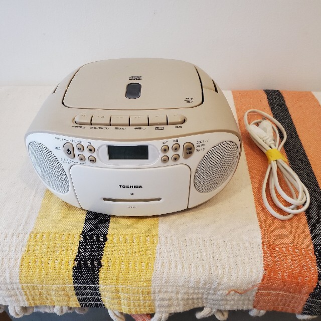東芝CDラジオカセットレコーダー スマホ/家電/カメラのオーディオ機器(ラジオ)の商品写真