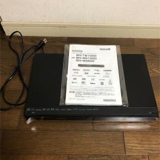 maxell - BIV-WS500 ブルーレイディスクレコーダー ジャンク品の maxell - BIV-WS500 ブルーレイディスクレコーダー ジャンク品の