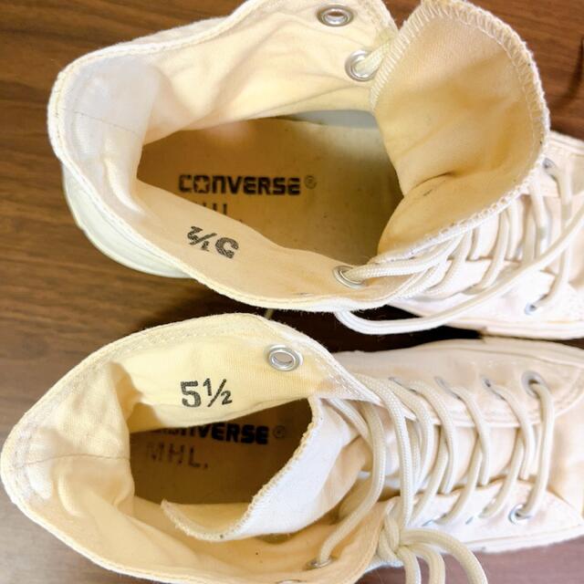 MARGARET HOWELL(マーガレットハウエル)のMHL×converseコラボスニーカー レディースの靴/シューズ(スニーカー)の商品写真