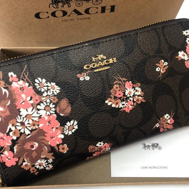 2021年最新海外 COACH シグネチャー メドレーブーケ フローラル