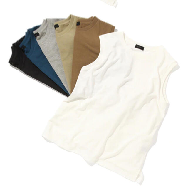 apart by lowrys(アパートバイローリーズ)のapart by lowrys  ドライミックスノースリーブTシャツ レディースのトップス(カットソー(半袖/袖なし))の商品写真