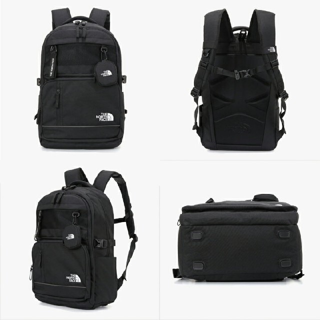 日本未発売】ノースフェイス DUAL PRO II BACKPACK ブラックの 日本未発売】ノースフェイス DUAL PRO II BACKPACK ブラックの