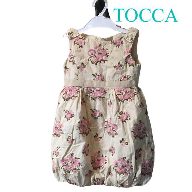 TOCCA(トッカ)のtocca  トッカ　バルーン　刺繍　ワンピース キッズ/ベビー/マタニティのキッズ服女の子用(90cm~)(ワンピース)の商品写真