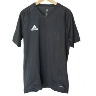 アディダス(adidas)の新品◆(L)アディダス ダークグレークライマクールVネックTシャツ(Tシャツ/カットソー(半袖/袖なし))