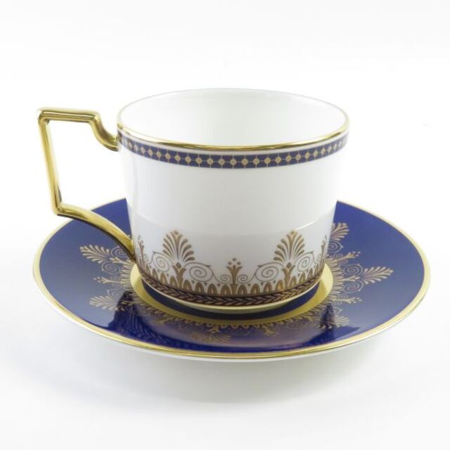 ◇新品◇　WEDGWOOD　アンセミオン ブルー　ティーカップ\u0026ソーサーウェッジウッド