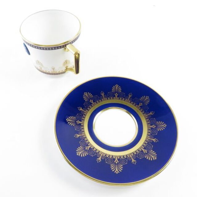 WEDGWOOD - ウェッジウッド アンセミオン ブルー ティーカップ WEDGWOOD - ウェッジウッド アンセミオン ブルー ティーカップ