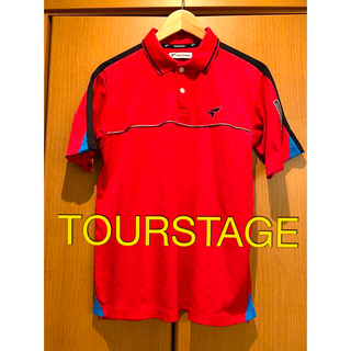 ツアーステージ(TOURSTAGE)のメンズ　ゴルフウェア　TOURSTAGE ツアーステージ　半袖　ポロシャツ(ウエア)